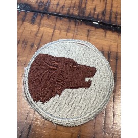 U.S.ARMY 104th INFANTRY DIVISION PATCH TIMBERWOLF