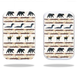 MightySkins Skin Compatible with HP Sprocket – Lodge Stripes | Protective, Durable, and Unique Vinyl Decal wrap Cover | Easy to Apply, Remove, and Change Styles | Made in The USA