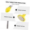 Sosoport 2pcs Magnetic Alignment Stick Golf Aiming Tool for Swing