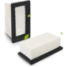 Caalii 2 Pack AT441536 Cab Air Filter Fit for John Deere 312GR 314G 316GR 317G 318E 318G 319E 320E 320G 323E 324E 324G 325G 326E 328E 329E 330G 331G 332E 332G 333E 333G