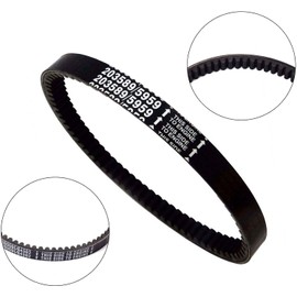 30 Series Go Kart Drive Belt KT196 Go Kart Torque Converter Drive Belt Replacement for Manco 5959, Comet 203589, Murray 12-8487(3Pcs)