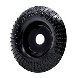 Wood Carving Disc 4 Inch Grinder Wheel with 5/8" Arbor Wood Shaping Disc for Angle Grinders