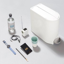 [Simplehuman]Simplehuman Deluxe Butterfly Pedal Trash Can_10L_White / SPH-CW2042 / [Simplehuman]심플휴먼 디럭스 버터플라이 페달 휴지통_10L_화이트 / SPH-CW2042