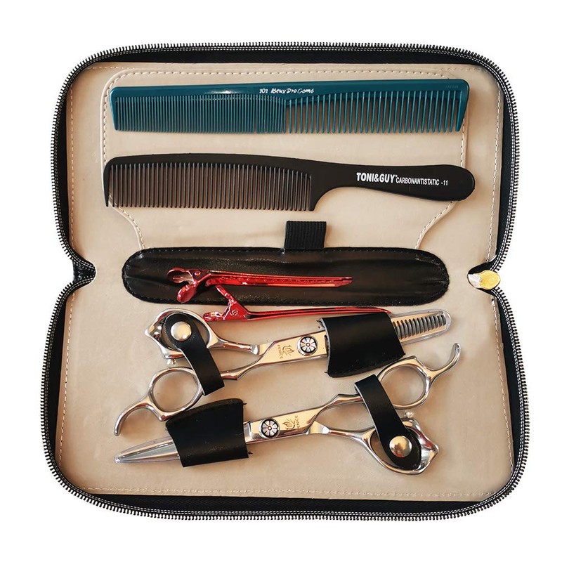 Fenice Professional Hair Cutting Thinning Shear- 8 in 1 Hairdressing
