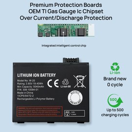 BORSCELLOR W-20 Battery for NETGEAR Nighthawk 5G WiFi 6 Mobile Hotspot Pro by AT&T W-20 MR5200-100EUS MR5200 MR5100