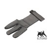 elToro Traditional Shooting Glove Black Larp Archery (XS)