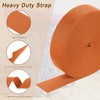 sourcing map 10 Yards Nylon Webbing Strap, 1 3/8-inch(38mm) Flat