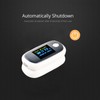 Fingertip Pulse Oximeter PVC Accurate Fast Spo2 Reading Rechargeable Portable