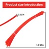 SUNJCO 490-040-C035 Pre-Cut 18.5" Long 0.155" Trimmer Line Compatible for