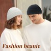 NPQQUAN Fisherman Beanies for Men Women Short Cuff Knit Beanie