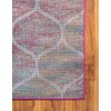 Unique Loom Trellis Frieze Collection Area Rug - Rounded (2'