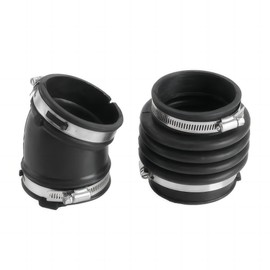 Mievlyo Set of Air Intake Hose, Air Intake Resonator Hose Tube Duct Boot Compatible with Infiniti G35 03-07 M35 3.5L 06-08, Replace 16576-EG00A 16576-AL50A