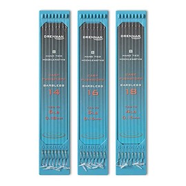 Drennan Hooks to Nylon Plate Length 6 inch Carp Pushstop Size 14