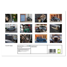 Ford AF Sedan (Monthly Wall Calendar 2025 16.5" x 23.4" (open)), CALVENDO 14 Month Calendar