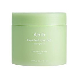 ABIB - Heartleaf Spot Pad Calming Touch - 80 Almohadillas Calmantes con Extracto de Houttuynia Cordata - Hidratación y Cuidado Diario para Piel Sensible - 150 ml