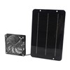 7W 12V Solar Panel Fan Kit Monocrystalline Silicon Saving Energy