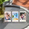 CAIYOULE 3 in 1 Mini Picture Frame for 3-inch Films,