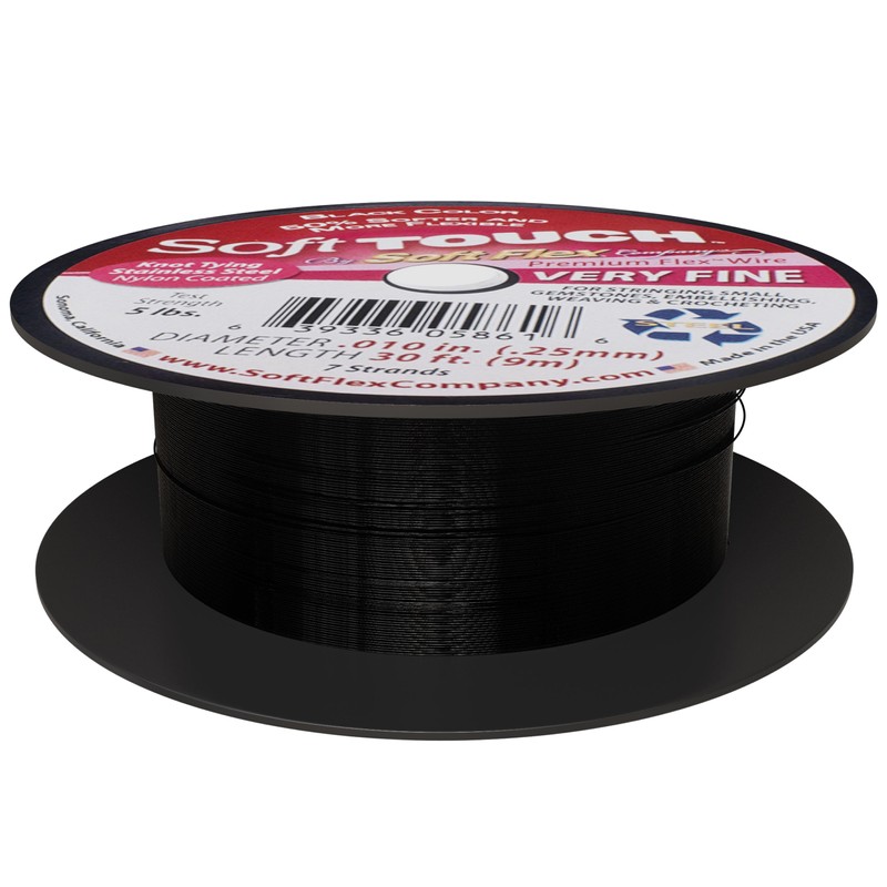 Soft Flex Kink Resistant Beading Wire - Very Fine 0.10