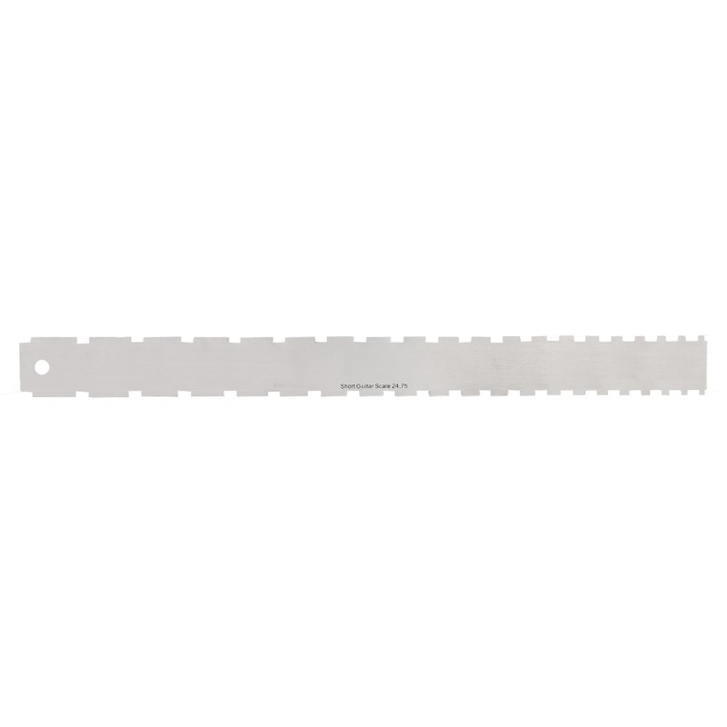 Electric Guitar Neck Fretboard Notched Straight Edge and Fret Rocker