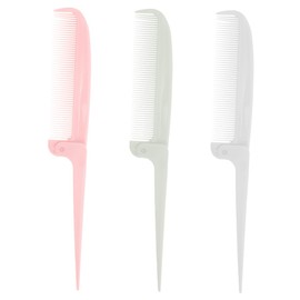 Ipetboom Hair Parting Comb Set 3 Pcs Portable Rat Tail Combs Styling Tool Hair Kit