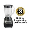 Hamilton Beach Smoothie Blender, 48 oz. Jar, Stainless Steel Blade,