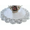 Galleria di Giovanni Large Doily Royal Rose European Lace Antique