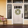 Puleo International 30" Artificial Chrysanthemum and Daisy Floral Spring Door