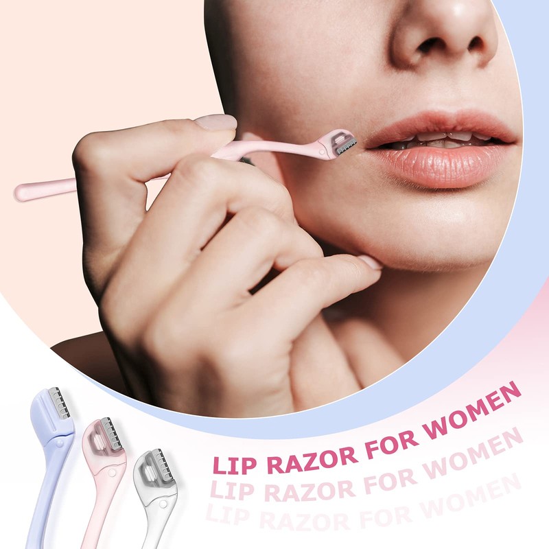 6Pcs Eyebrow Razor Mini Eyebrow Razor Trimmer Female Face Shaver