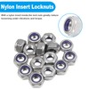 Yinpecly 150PCS M3 Locknuts M3x0.5mm Nylon Insert Hex Lock Nuts