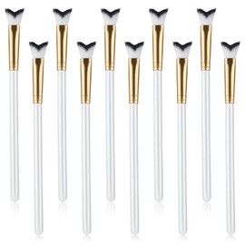 10 Pcs Lash Cleaning Brush, Lash Brushes for Cleansing, Soft Nylon Bristles for Eyelash Extensions Makeup Removal