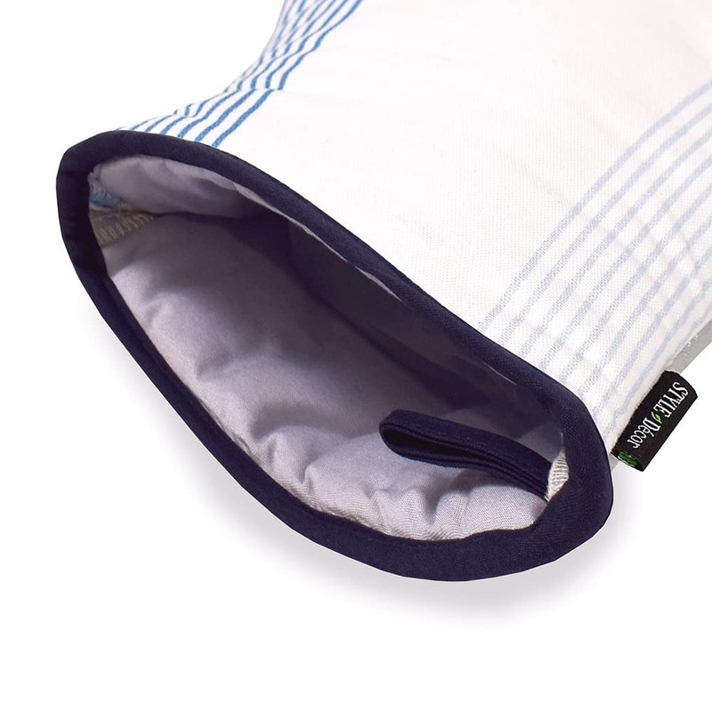 Style Decor W3300100 Mittens, Water Flow, Blue, Marine, Scandinavia, Stylish,