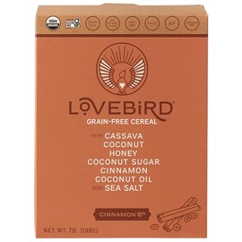 Lovebird, Cereal Cinnamon Grain Free Organic, 7 Ounce