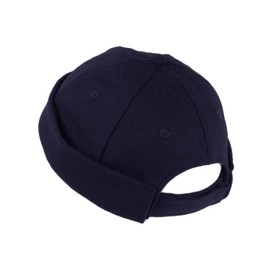 Docker Navy Wool Hat for Men and Women Winter Duik - Unisex, blue