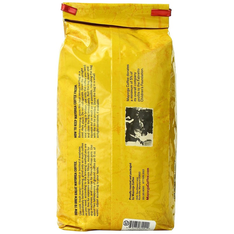 Mayorga Coffee Roasted Organic Café, Cubano Dark Roast, 2 Pound