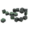 15pcs Motorized Pads, ABS Square Shape Green Engine Pads Replacement