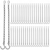 MOUYAT 40 Pack 10 Inch Black Plant Hanging Chains, Heavy