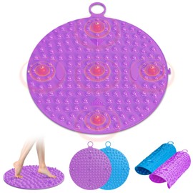 MJLN Acupressure Board with Projections (2025 New Improvement & Relax in 10 Minutes) Foot Acupressure Mat, Compact, Durable, Relax Your Feet, Fold, Reduce Fatigue, For Home, Circular Acupressure