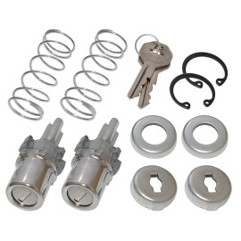 COUNTERPART AUTOMOTIVE 1952 1953 1954 1955 1st CHEVY GMC TRUCK DOOR LOCKSET W MATCHED KEYS 52-702350-LM