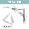 Heavy Duty L Shelf Bracket 2 Pack - 12 Inch