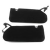 Sun Visors Sun Shades Vanity Mirror Pair W/LED Light Compatible