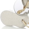 com-four® 6-Piece Bath Brush Set for Men and Women -