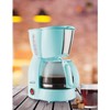 Brentwood TS-213BL 4 Cup Coffee Maker, Blue