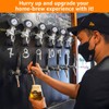 IMAICTUU Beer Secondary Regulator Bar Wall Regulator with 8mm Outlet