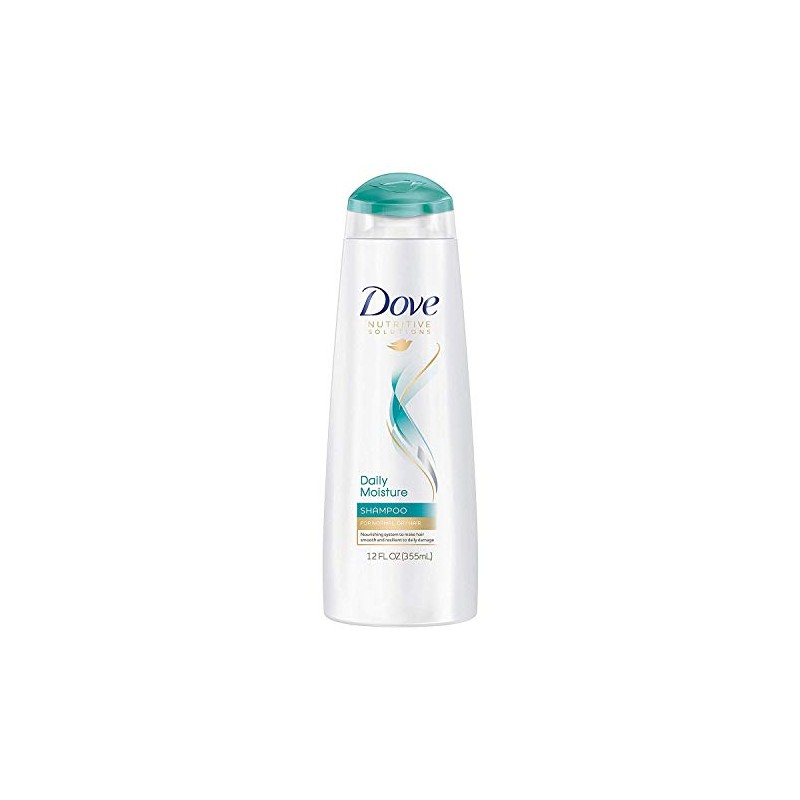 Dove Daily Moisture Shampoo 12 oz (Pack of 6)