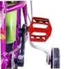 Abaodam 1 Pair Aluminium Alloy Bike Pedals with Rolling Beads