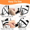 30pcs Eyelash Curler Pads, 1.3inch Refill Eyelash Curler Pad, Rubber