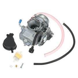 WHFZN 0470-454 Carburetor for Arctic Cat 400 375 Carb 2002 2003 2004 Compatible with CVK32 With Petcock Valve