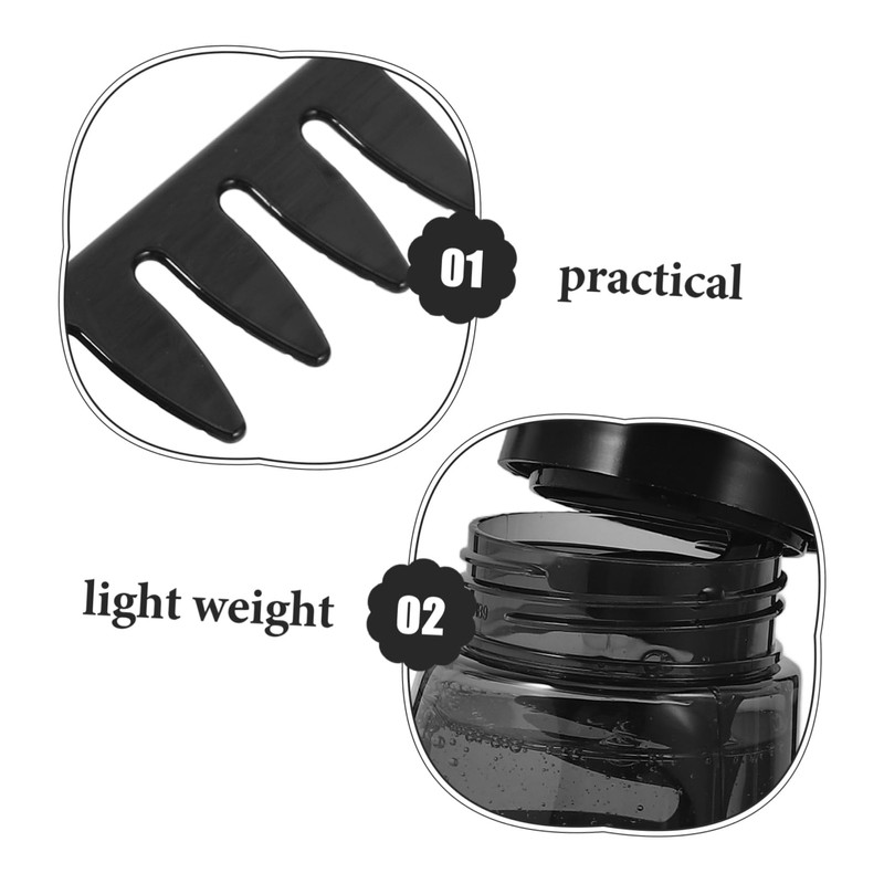 OHPHCALL Hair Gel Men's Styling Gel Bottle Comb Hair Wax