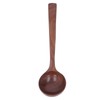 Wooden Soup and Cooking Ladle, Heat Resistant Ladle for Kitchenware