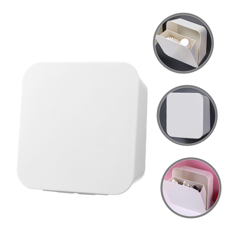 Ipetboom Wall Mounted Multi Purpose Storage Box for Cosmetics Personal